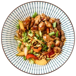 WOK с курицей