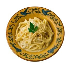Феттуччине 4 сыра