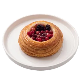 Дениш с брусникой