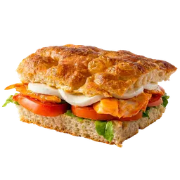 Сэндвич на фокачче с курицей