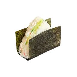 Онигири с крабом