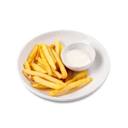 КАРТОФЕЛЬ ФРИ С СЫРНЫМ СОУСОМ