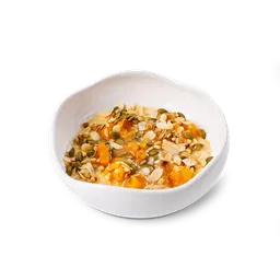 КАША ПШЁННАЯ С ТЫКВОЙ И КЕДРОВЫМИ ОРЕШКАМИ